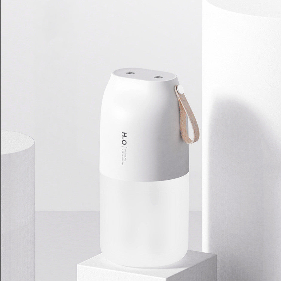 New Lanyard Double Spray Humidifier Mute Portable