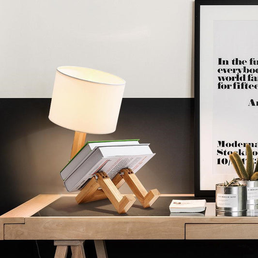 Desk Lamp Creative Bedroom Desk Lamp Wooden