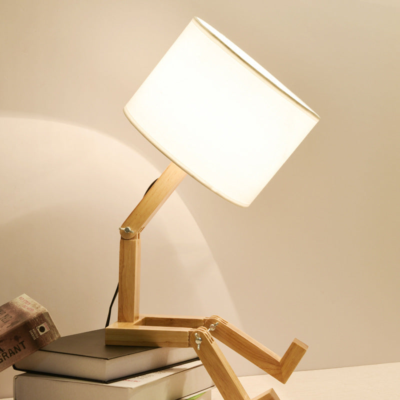 Desk Lamp Creative Bedroom Desk Lamp Wooden