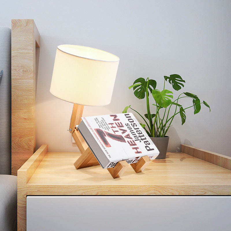 Desk Lamp Creative Bedroom Desk Lamp Wooden