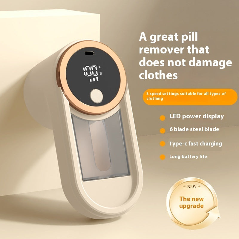 Digital Hair Ball Trimmer 6 Cutter Head Household