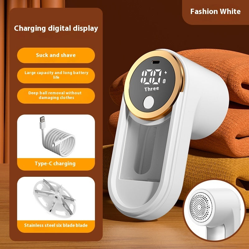 Digital Hair Ball Trimmer 6 Cutter Head Household